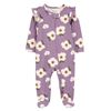 Image 1 : NEW CARTER'S PURPLE FLORAL SLEEP N PLAY PREMATURE