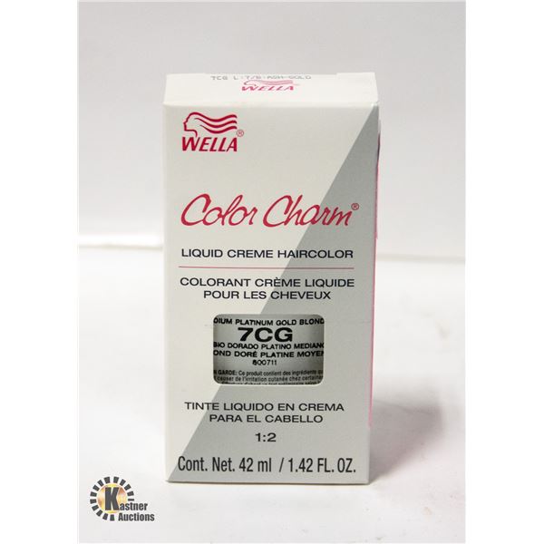 BRAND NEW 42ML COLOR CHARM LIQUID CREME HAIRCOLOR
