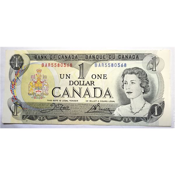 1)  CANADIAN $1.00 BANKNOTE