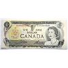 Image 1 : 1)  CANADIAN $1.00 BANKNOTE