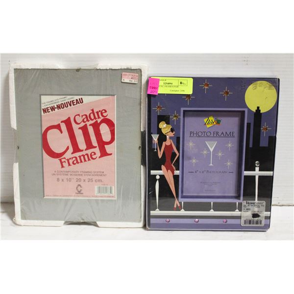 NEW PICTURE FRAMES PAIR