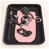 Image 1 : NEW BLACK TRAY WITH NEW JEWELRY PIECES