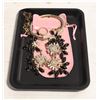 Image 1 : NEW BLACK TRAY WITH NEW JEWELRY PIECES