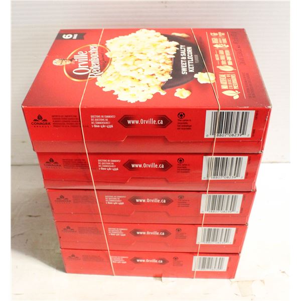 NEW ORVILLE REDENBACHER SWEET ANDSALTY KETTLECORN