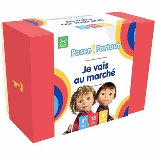 BRAND NEW PASSE PARTOUT JE VAIS AU MARCHE