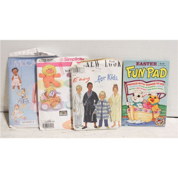 KIDS PATTERNS AND ACTIVITY BOOK