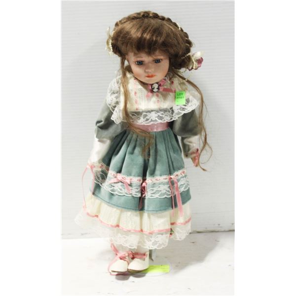 THE VANESSA DOLL COLLECTION STANDING PORCELAIN