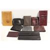 Image 1 : ESTATE WALLETS, SOME NEW, EEL, LEATHER