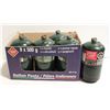 Image 1 : 5 FULL COLEMAN MINI PROPANE BOTTLES