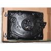 Image 1 : WOOD STOVE DOOR FRONT DOOR OFF OF A