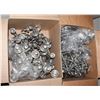 Image 1 : BOX OF MIXED PEWTER