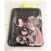 Image 1 : NEW BLACK TRAY WITH 4 NEW JEWELRY PIECES - RETAIL