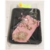 Image 1 : NEW BLACK TRAY WITH 4 NEW JEWELRY PIECES - RETAIL