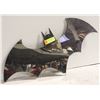Image 1 : BATMAN SYMBOL WALL MIRROR- 27.5" X 14"