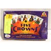 Image 1 : SEALED FIVESTAR CROWN BOARD GAME CARDS