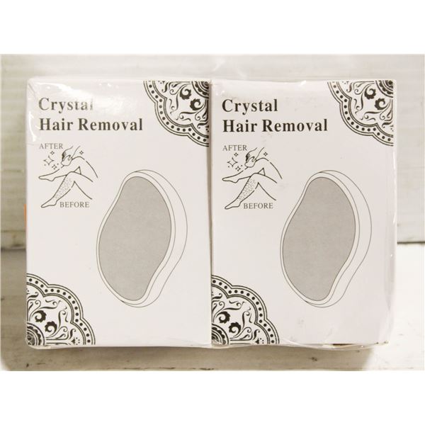 2 PCS WOMENS CRYSTAL HAIR ERASER