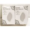 Image 1 : 2 PCS WOMENS CRYSTAL HAIR ERASER