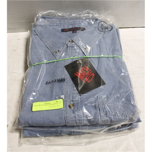 NEW MEN'S SHIRTS 2DENIM SIZE 3XL