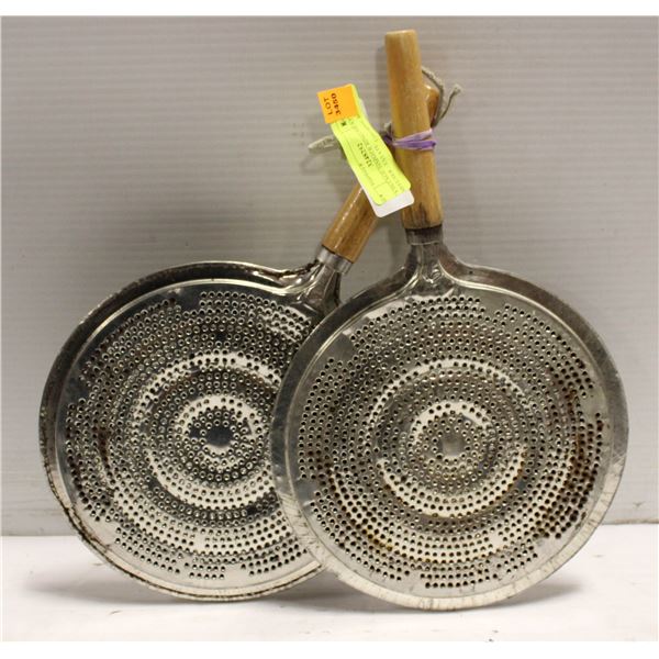 2 VINTAGE SIMMER RING HEAT DIFFUSER - ESTATE