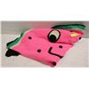 Image 1 : HAND KNIT WATERMELON BABY BLANKET
