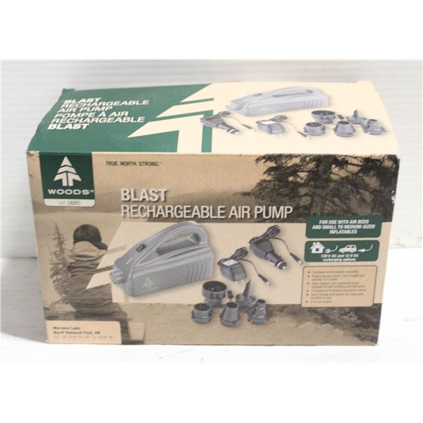 WOODS RECHARGEABLE AIR PUMP
