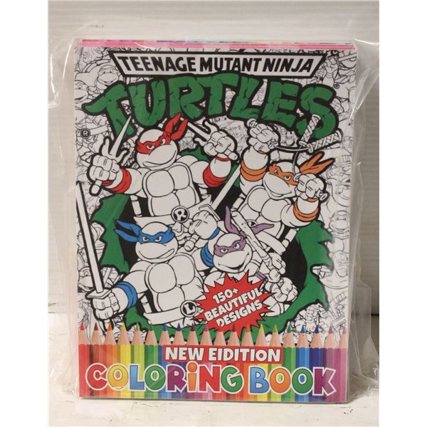 5 NEW ASSORTED CHILDREN'S COLORING BOOKS