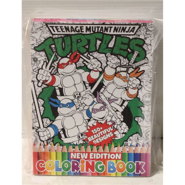 5 NEW ASSORTED CHILDREN'S COLORING BOOKS