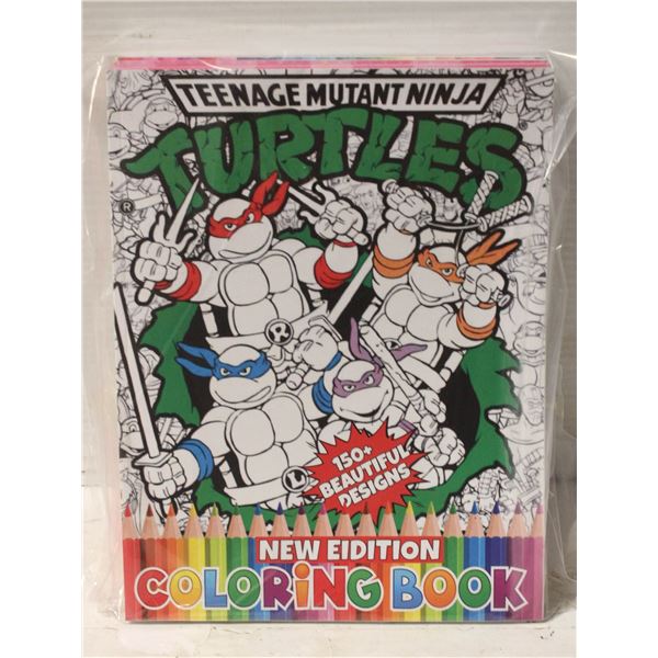 5 NEW ASSORTED CHILDREN'S COLORING BOOKS
