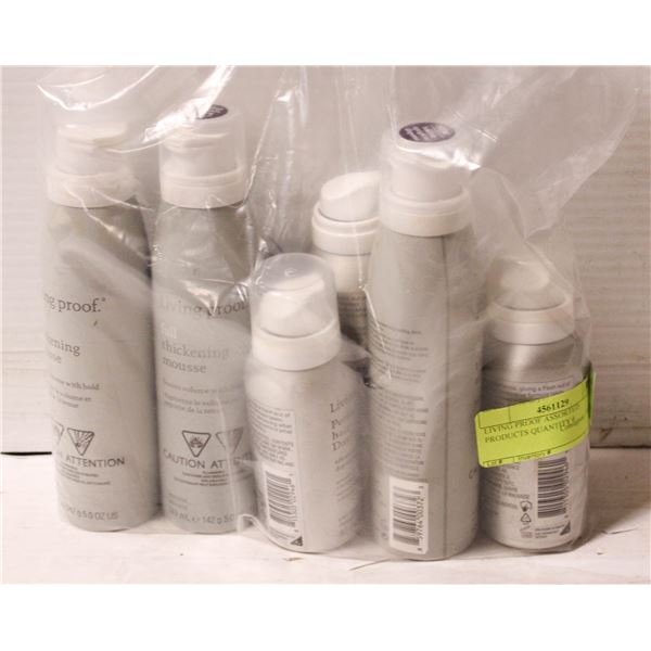 LIVING PROOF ASSORTED PRODUCTS QUANTITY 6
