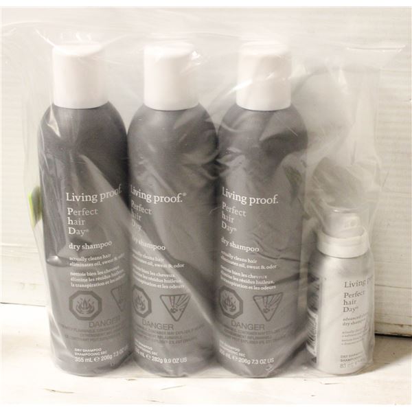 LIVING PROOF DRY SHAMPOO QUANTITY 4