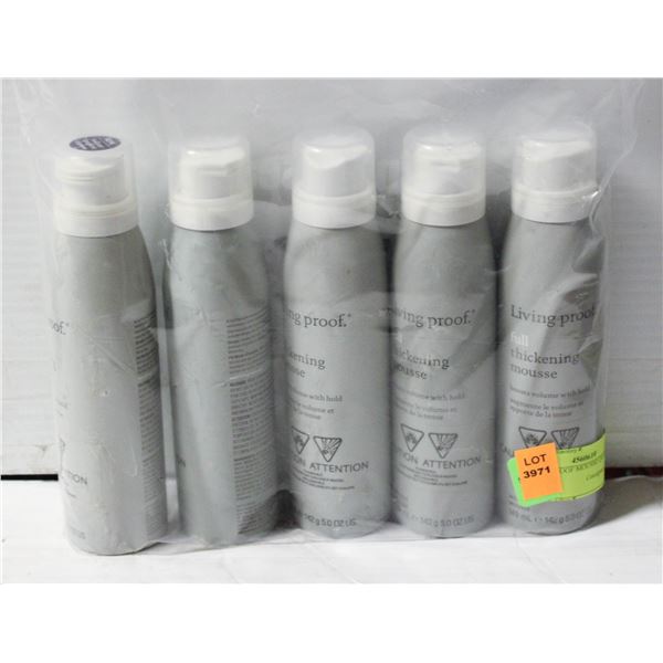 LIVING PROOF MOUSSE QUANTITY 5