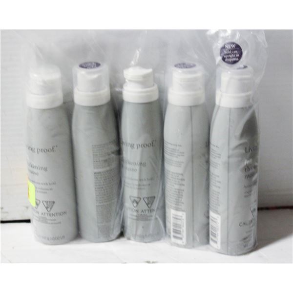 LIVING PROOF MOUSSE QUANTITY 5