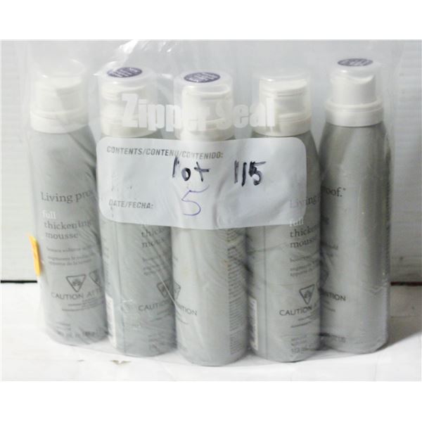 LIVING PROOF MOUSSE QUANTITY 5
