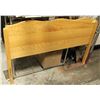 Image 1 : WOODEN HEAD BOARD 53" X 35" (DOUBLE)