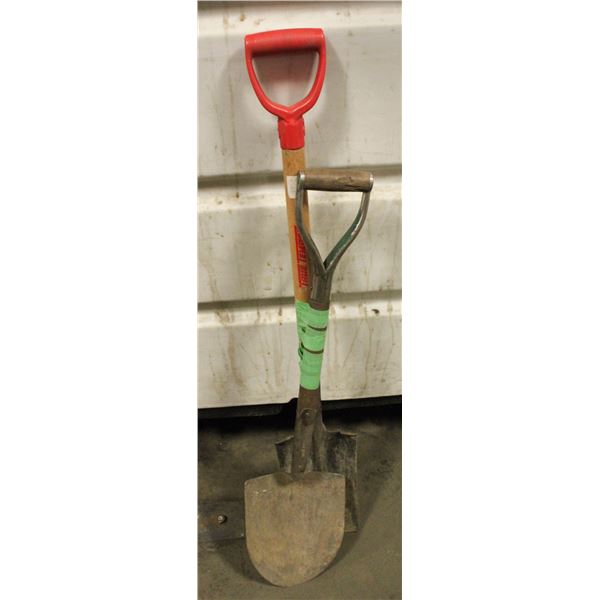 TWO GARDEN SHOVELS