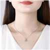 Image 4 : 2 CT GRA CERTIFIED MOISSANITE 925 SILVER NECKLACE