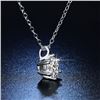 Image 3 : 1 CT GRA CERTIFIED MOISSANITE 925 SILVER NECKLACE