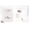 Image 3 : #817-1.00 CT GRA CERTIFIED ROUND BRILLIANT CUT