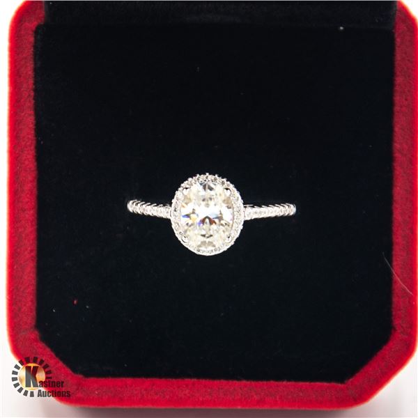 #790-1.50 CT GRA CERTIFIED OVAL CUT