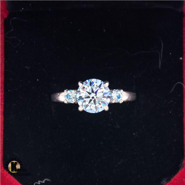 #793-HAND SET BLUE 2.00 CT GRA CERTIFIED