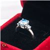 Image 2 : #793-HAND SET BLUE 2.00 CT GRA CERTIFIED