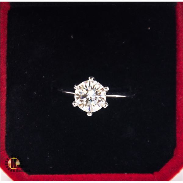 #798-2.00 CT ROUND BRILLIANT CUT MOISSANITE STONE