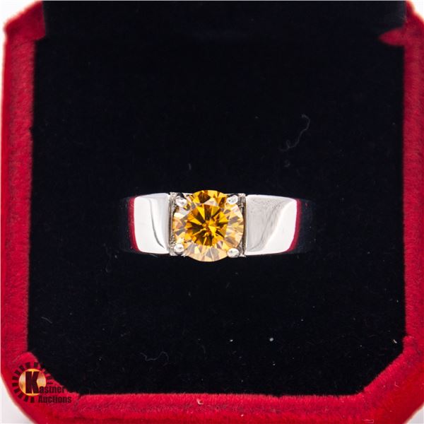 #816-CUSTOM HAND SET 2.00 CT GRA CERTIFIED ROUND