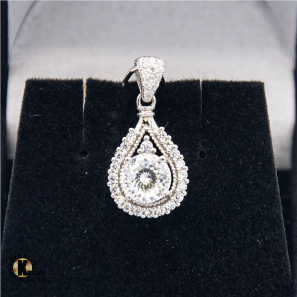 #805-CUSTOM HAND SET 1.00 CT 100 FACET GRA