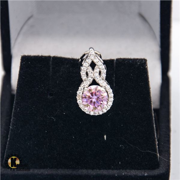 #802-CUSTOM HAND SET 1.00 CT ROUND BRILLIANT CUT