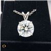 Image 1 : #801-CUSTOM HAND SET 6.00 CT ROUND BRILLIANT CUT