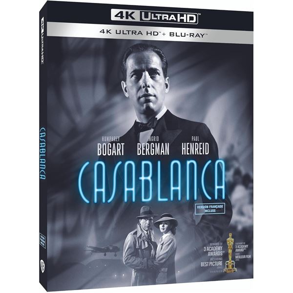 BRAND NEW 4K + BLU-RAY CASABLANCA