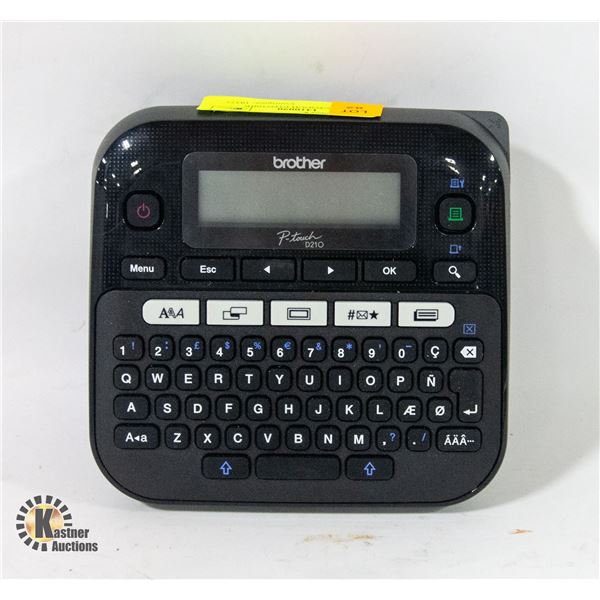 BROTHER P-TOUCH PTD210BK