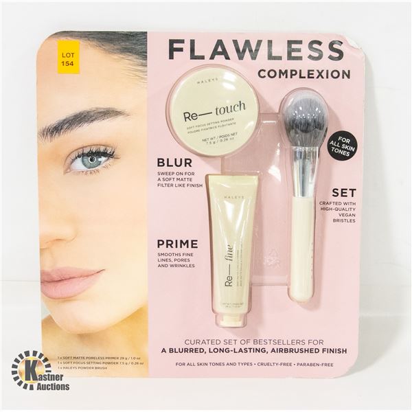 NEW FLAWLESS COMPLEXION SET W/ MATTE PRIMER,