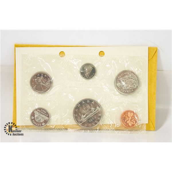1969 6 COIN UNCIRCULATED SEALED SET